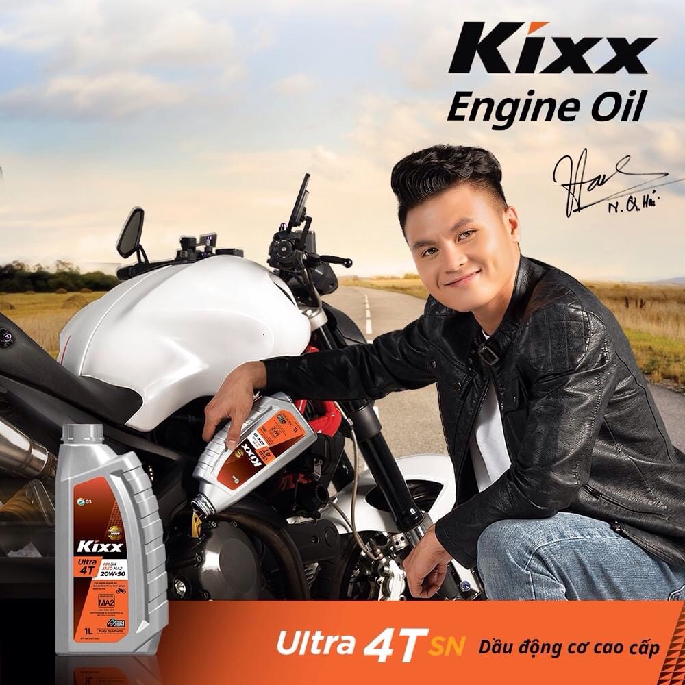 NHỚT XE SỐ KIXX ULTRA 4T 20W/50 (SJ) CHAI 1L