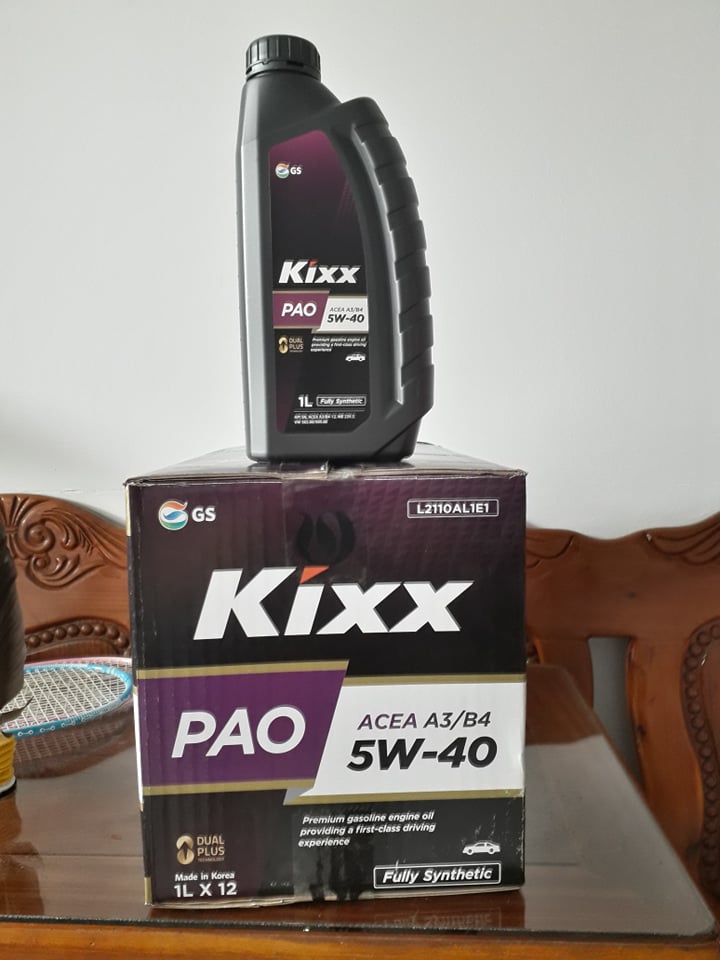 NHỚT CAO CẤP KIXX PAO A3/B4 5W/40